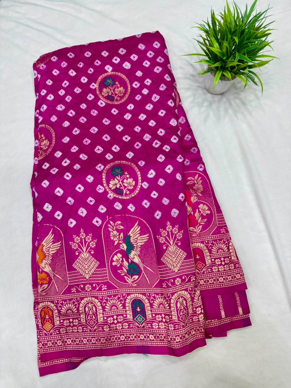 Bandhani Sarees