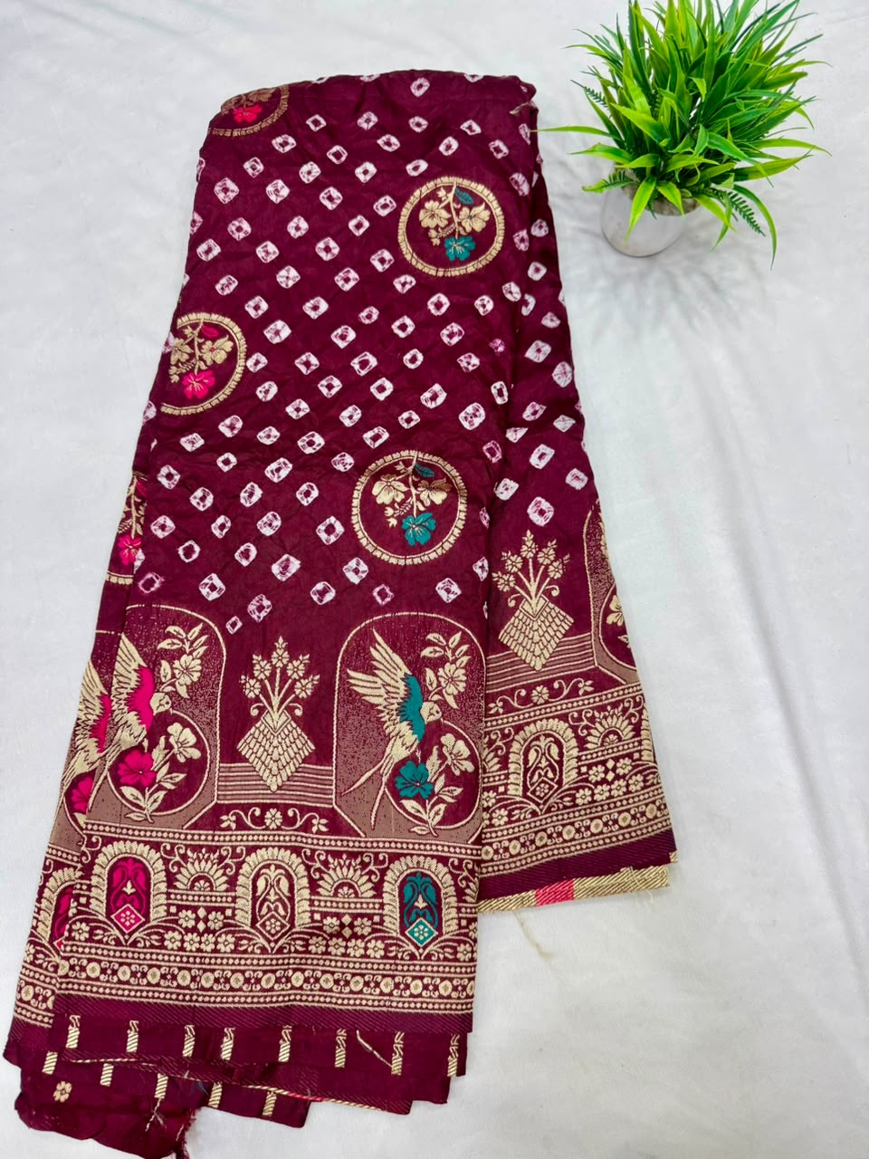 Bandhani Sarees