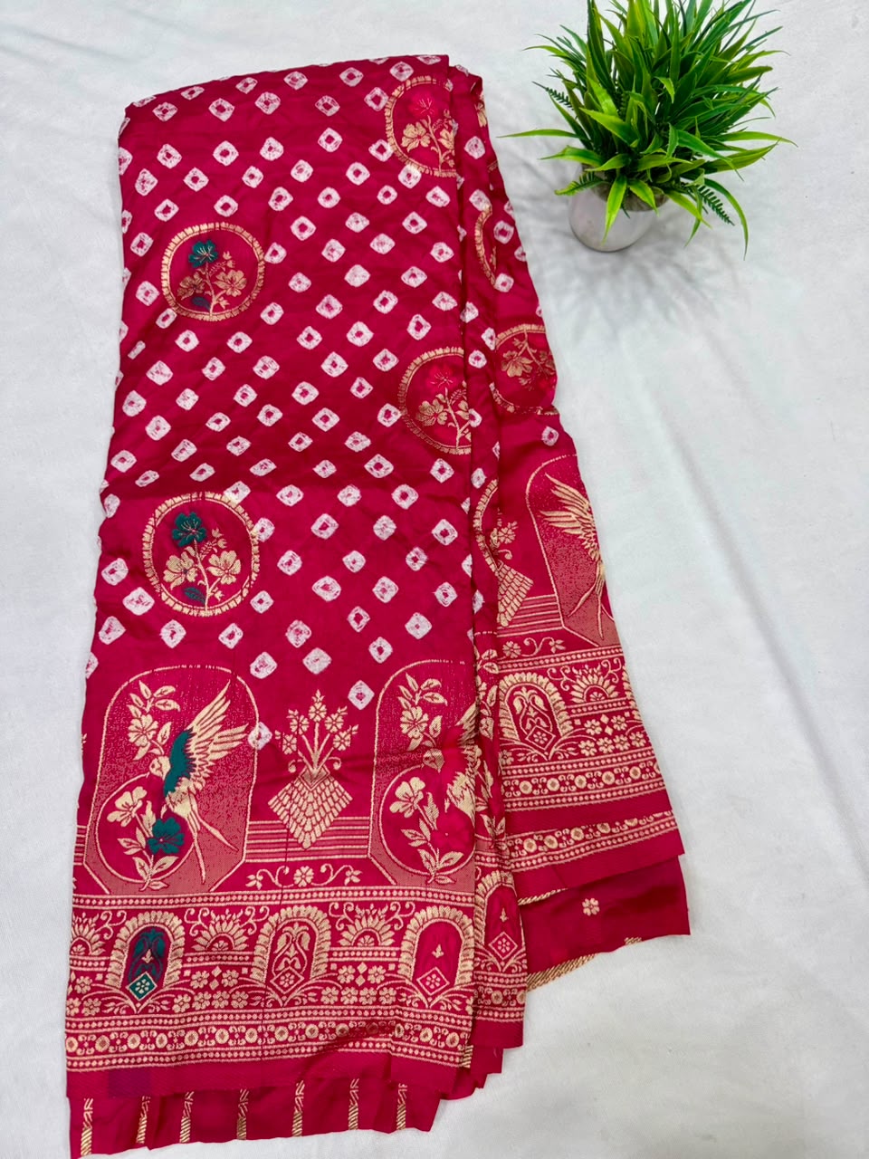 Bandhani Sarees