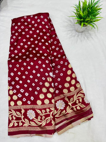 Bandhani Sarees
