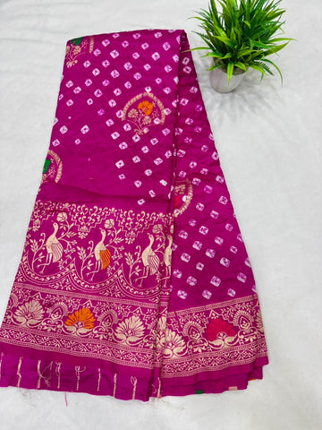 Bandhani Sarees