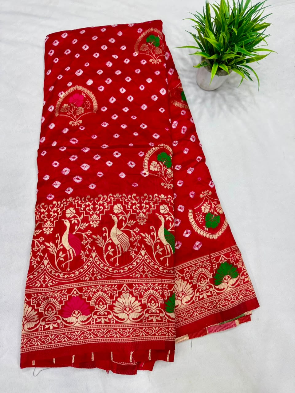 Bandhani Sarees
