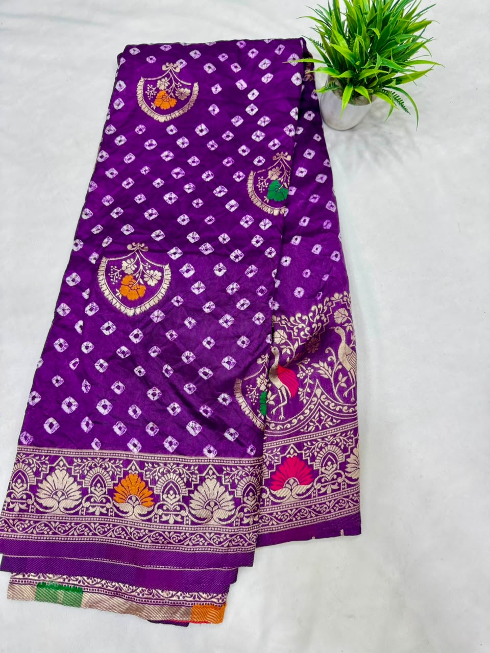 Bandhani Sarees
