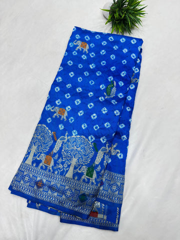Bandhani Sarees
