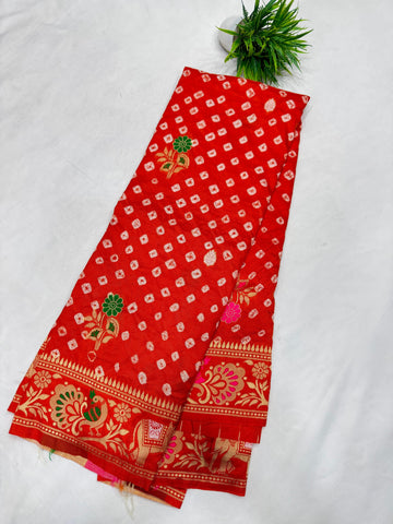Bandhani Sarees