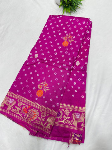 Bandhani Sarees