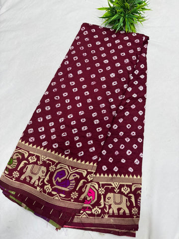 Bandhani Sarees