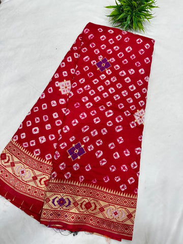 Bandhani Sarees