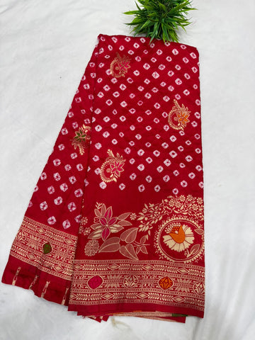 Bandhani Sarees