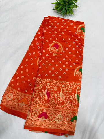 Bandhani Sarees