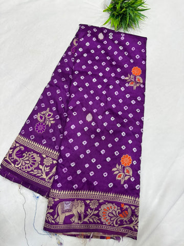 Bandhani Sarees