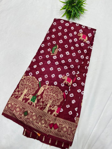 Bandhani Sarees