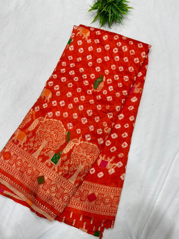 Bandhani Sarees