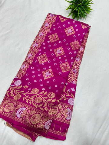 Bandhani Sarees