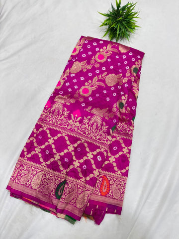 Bandhani Sarees