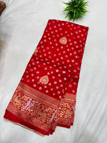 Bandhani Sarees