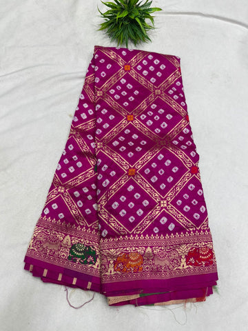 Bandhani Sarees