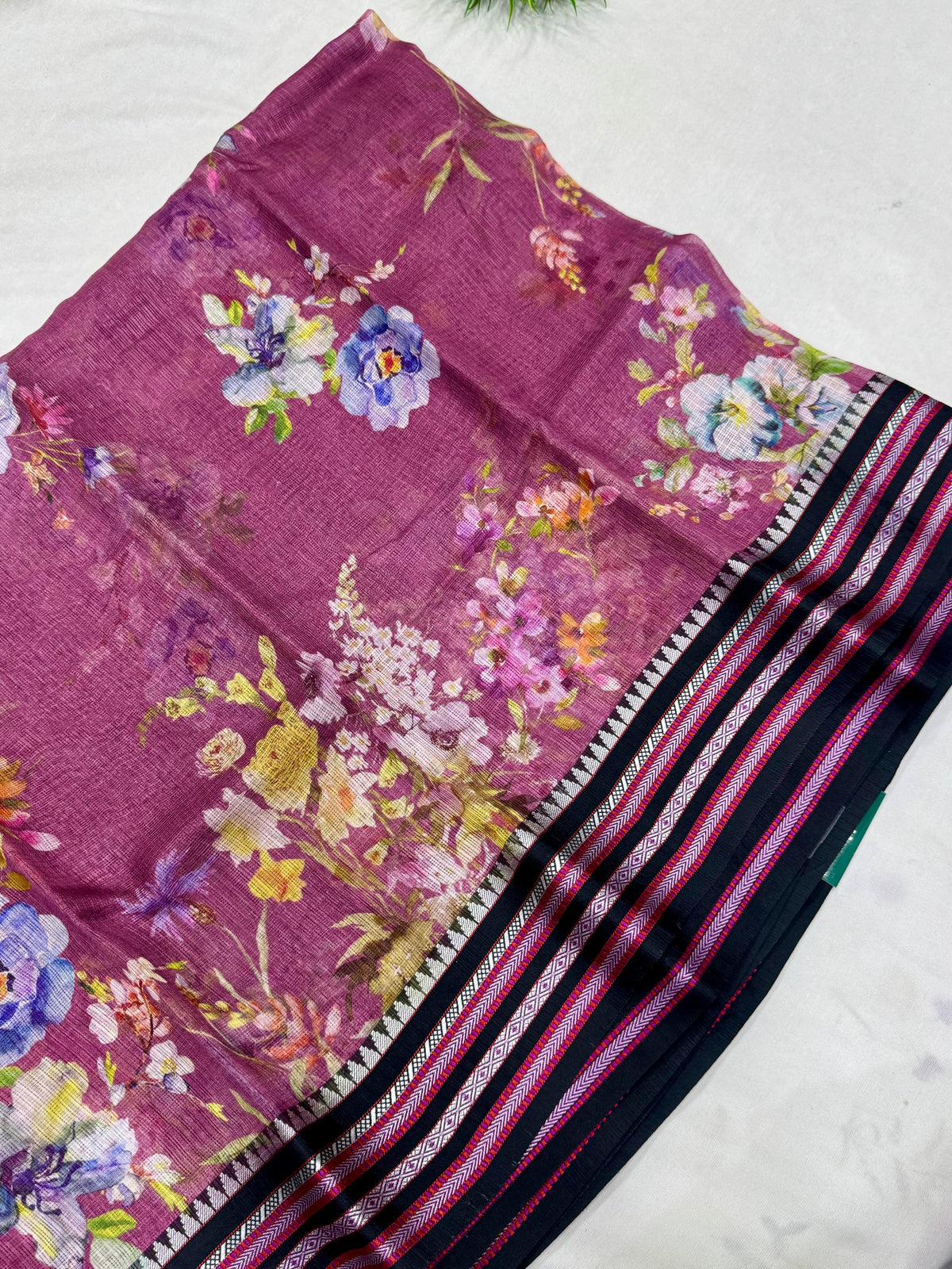 Kota Gadhwal Fusion Saree