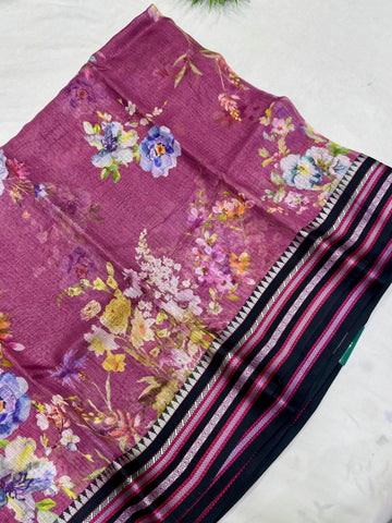 Kota Gadhwal Fusion Saree