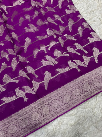 Manipuri Georgette Sarees