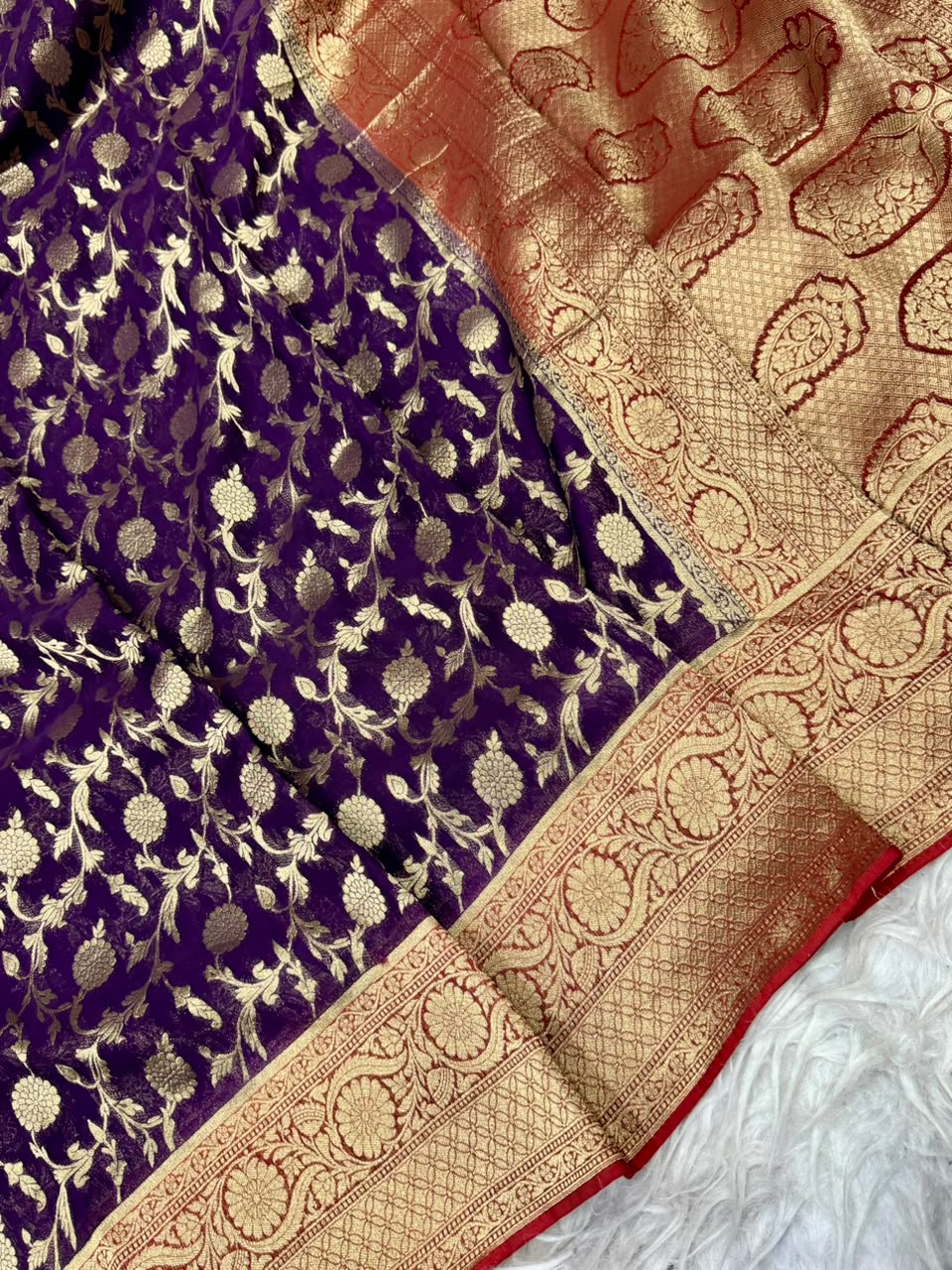 Kaddhi Georgette Saree