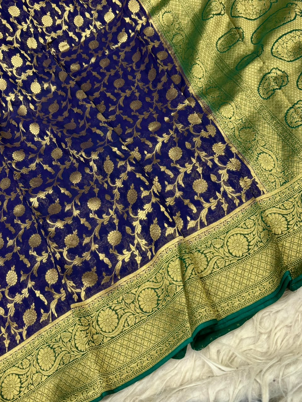 Kaddhi Georgette Saree