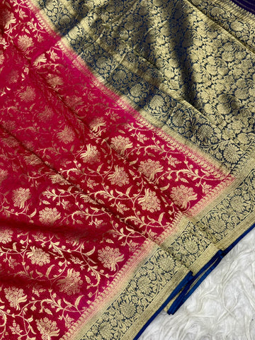 Benaras Georgette Saree