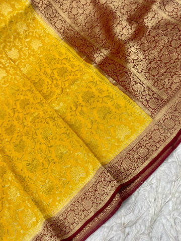 Premium Benarasi Mashru Sarees