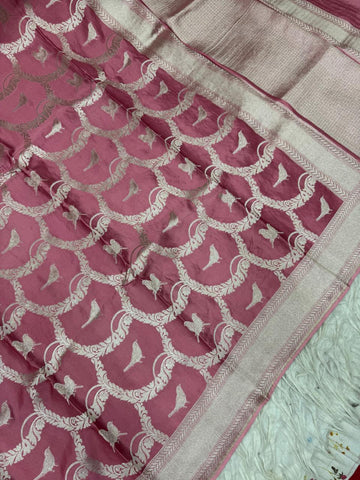 Viscos Satin Sarees