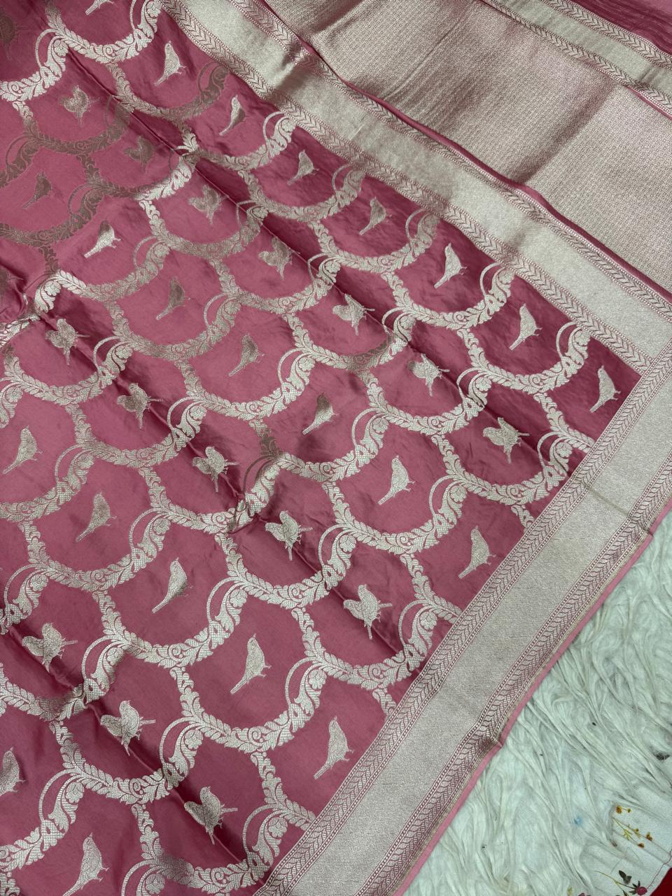 Viscos Satin Sarees