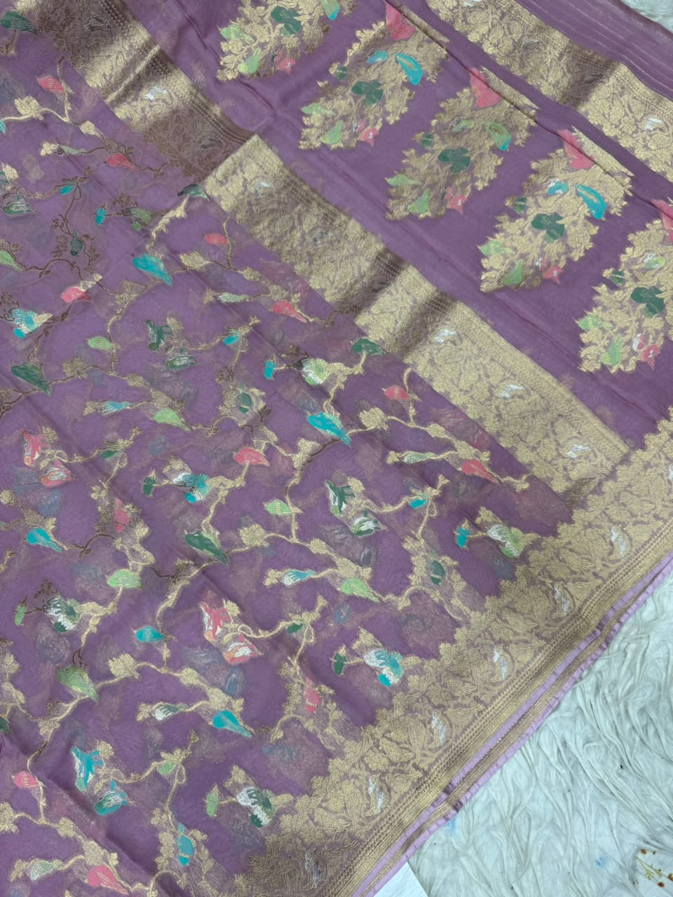 Khaddi Georgette Sarees
