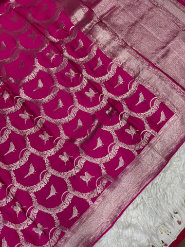 Viscos Satin Sarees