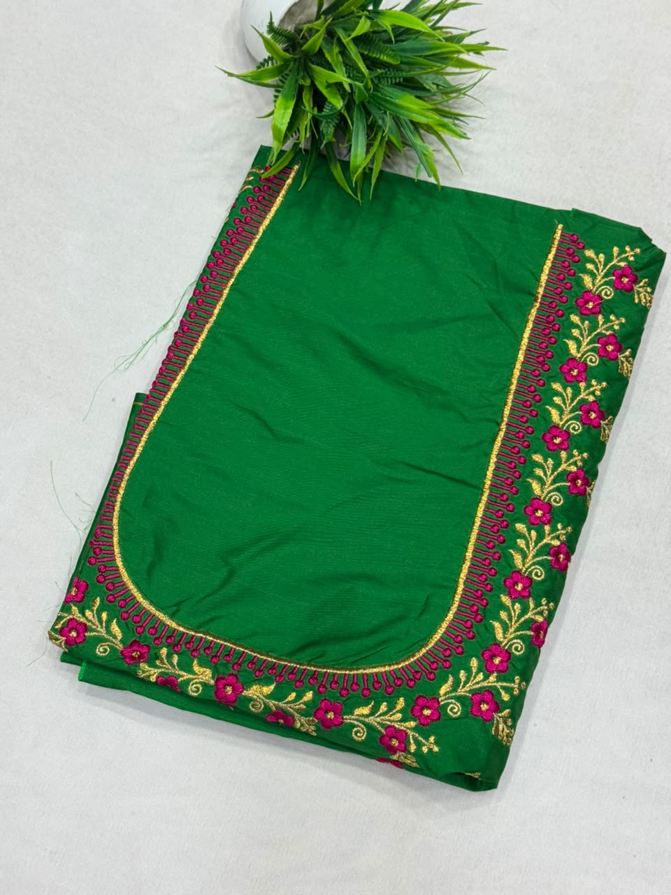 Unstitched Designer Work Blouses