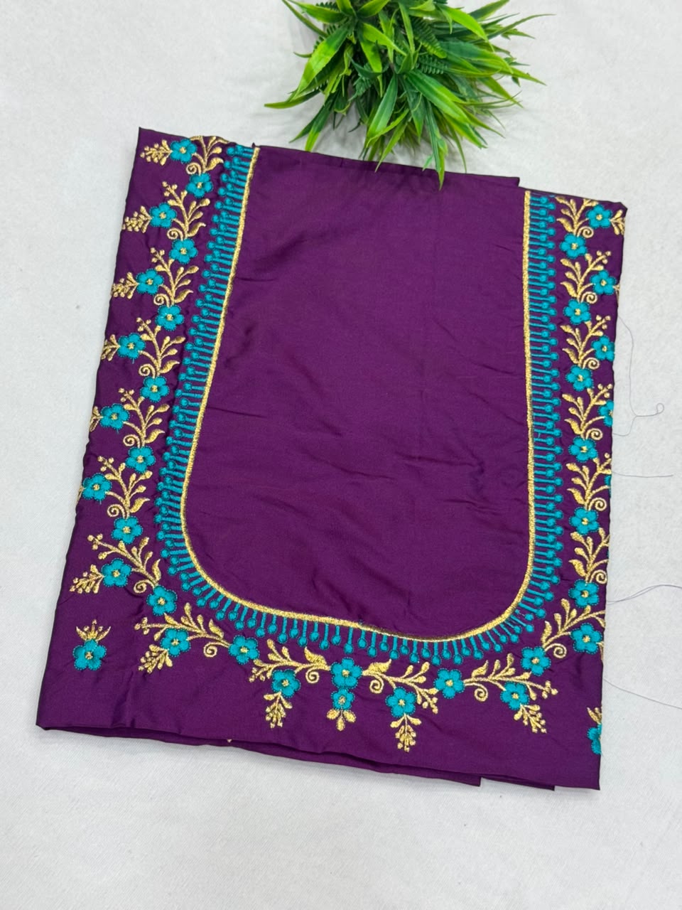 Unstitched Designer Work Blouses
