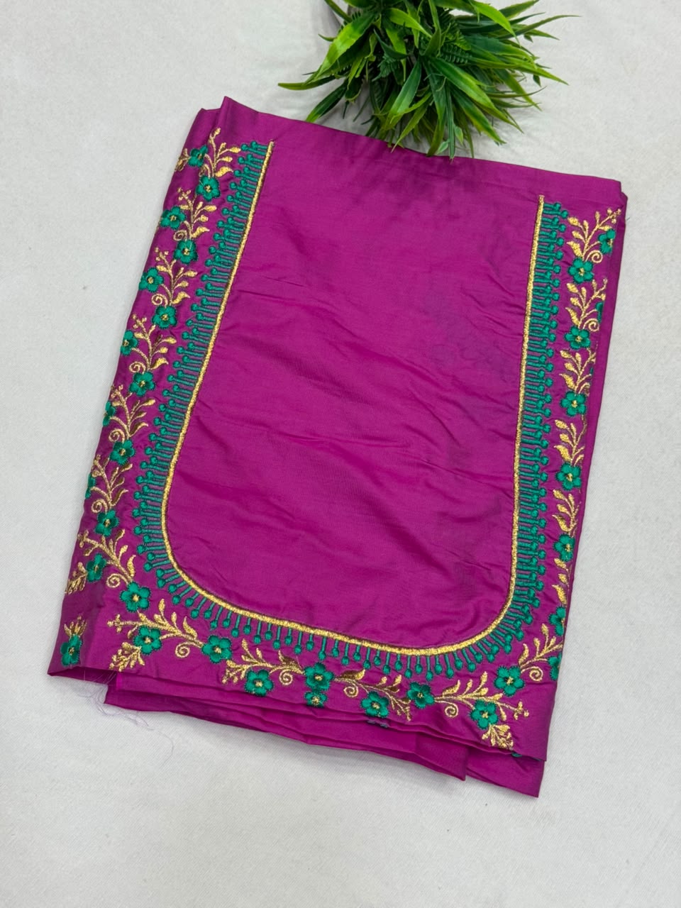 Unstitched Designer Work Blouses