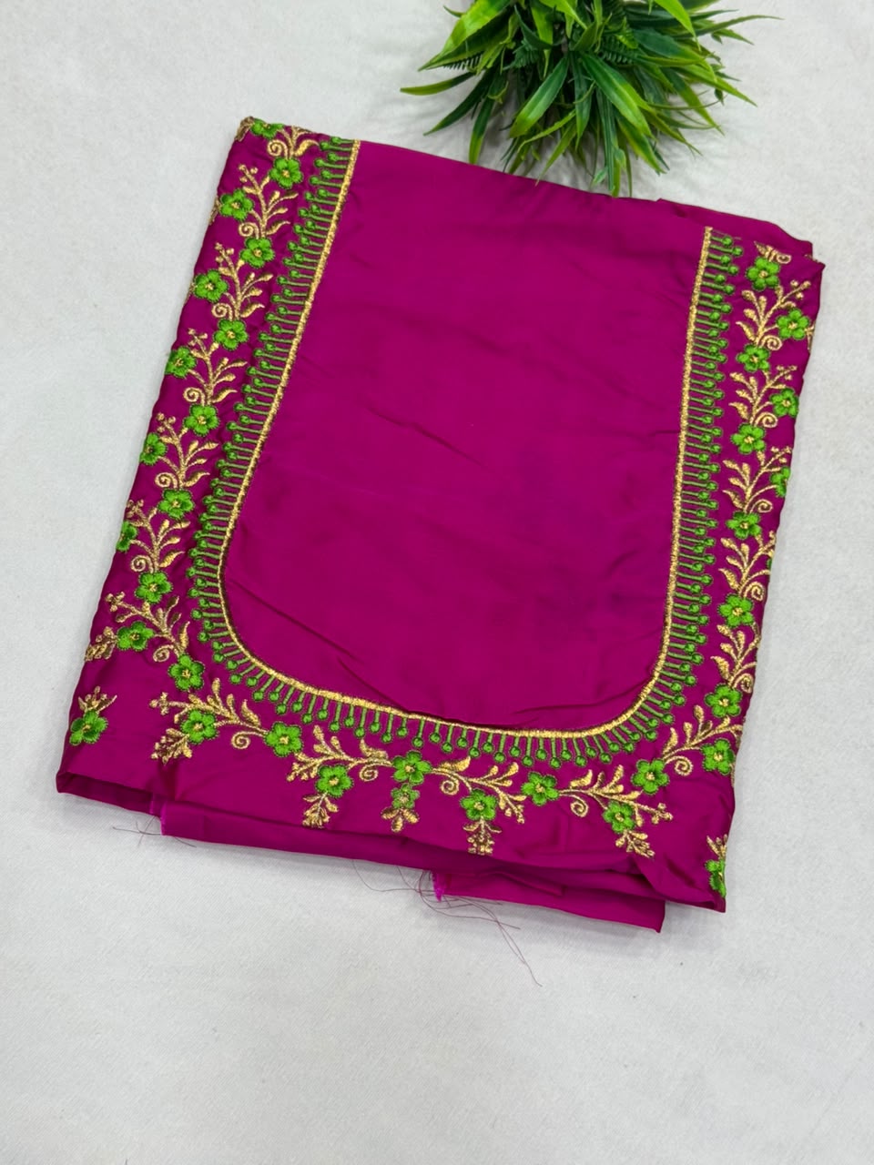 Unstitched Designer Work Blouses