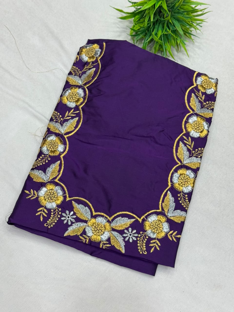 Unstitched Designer Work Blouses