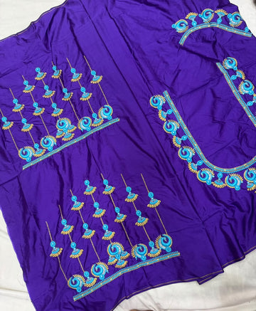 Unstitched Designer Work Blouses