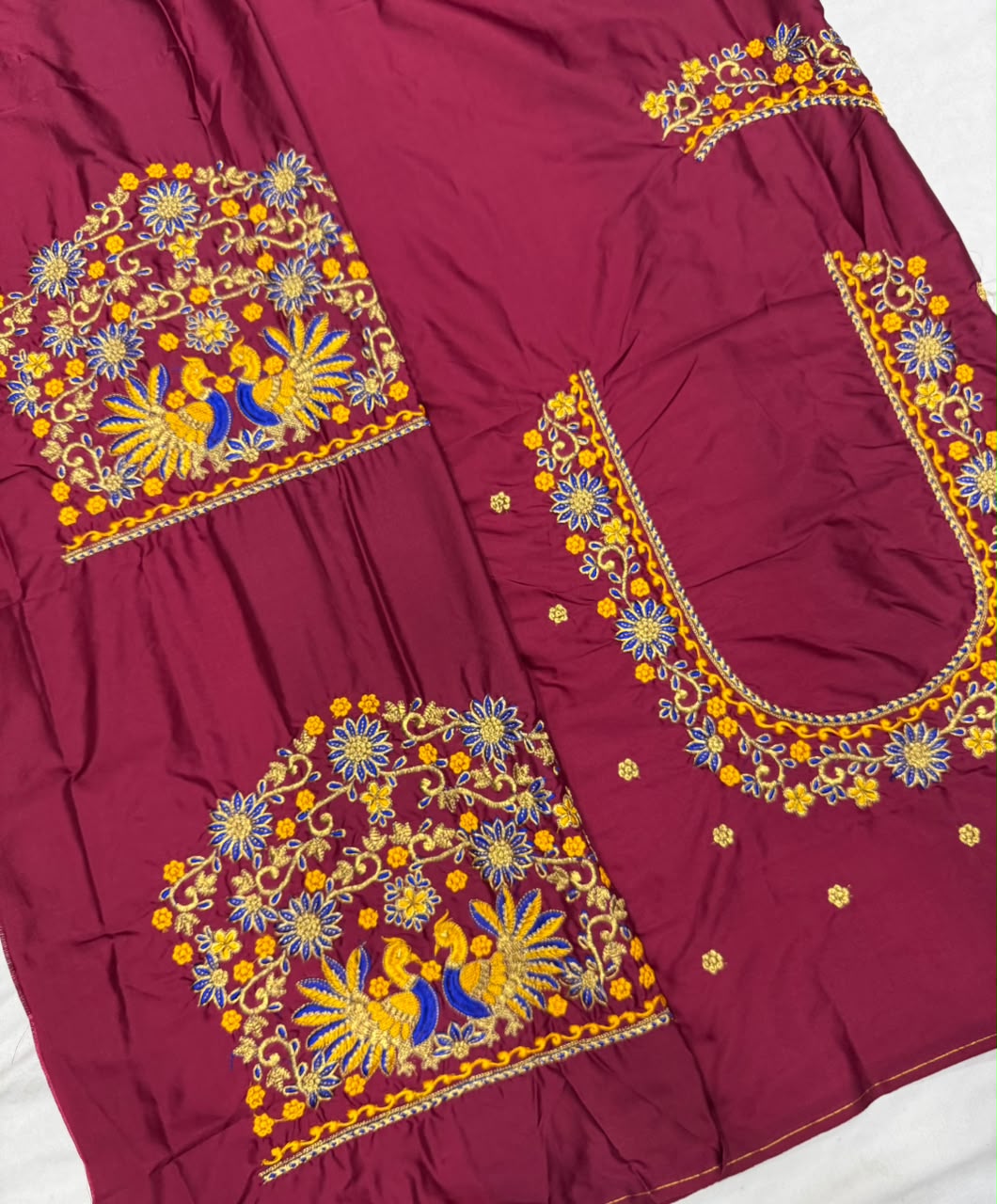 Unstitched Designer Work Blouses