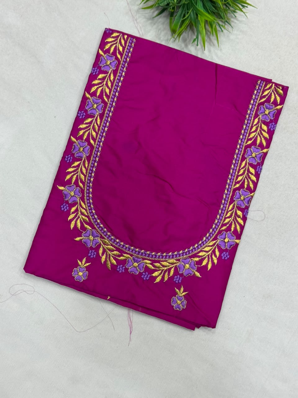 Unstitched Designer Work Blouses
