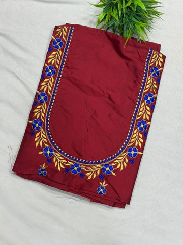 Unstitched Designer Work Blouses