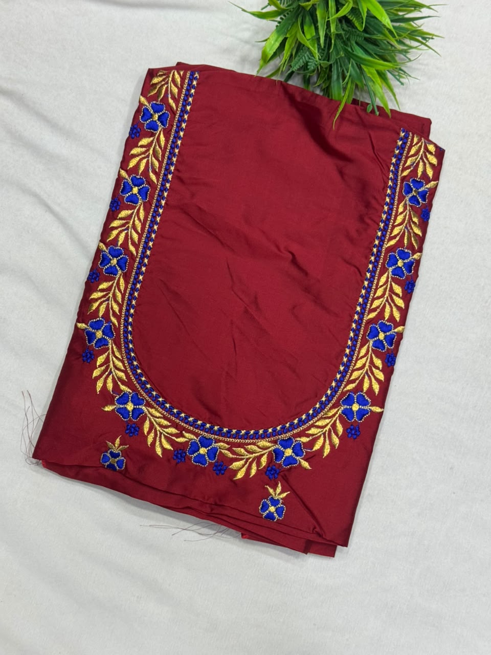 Unstitched Designer Work Blouses