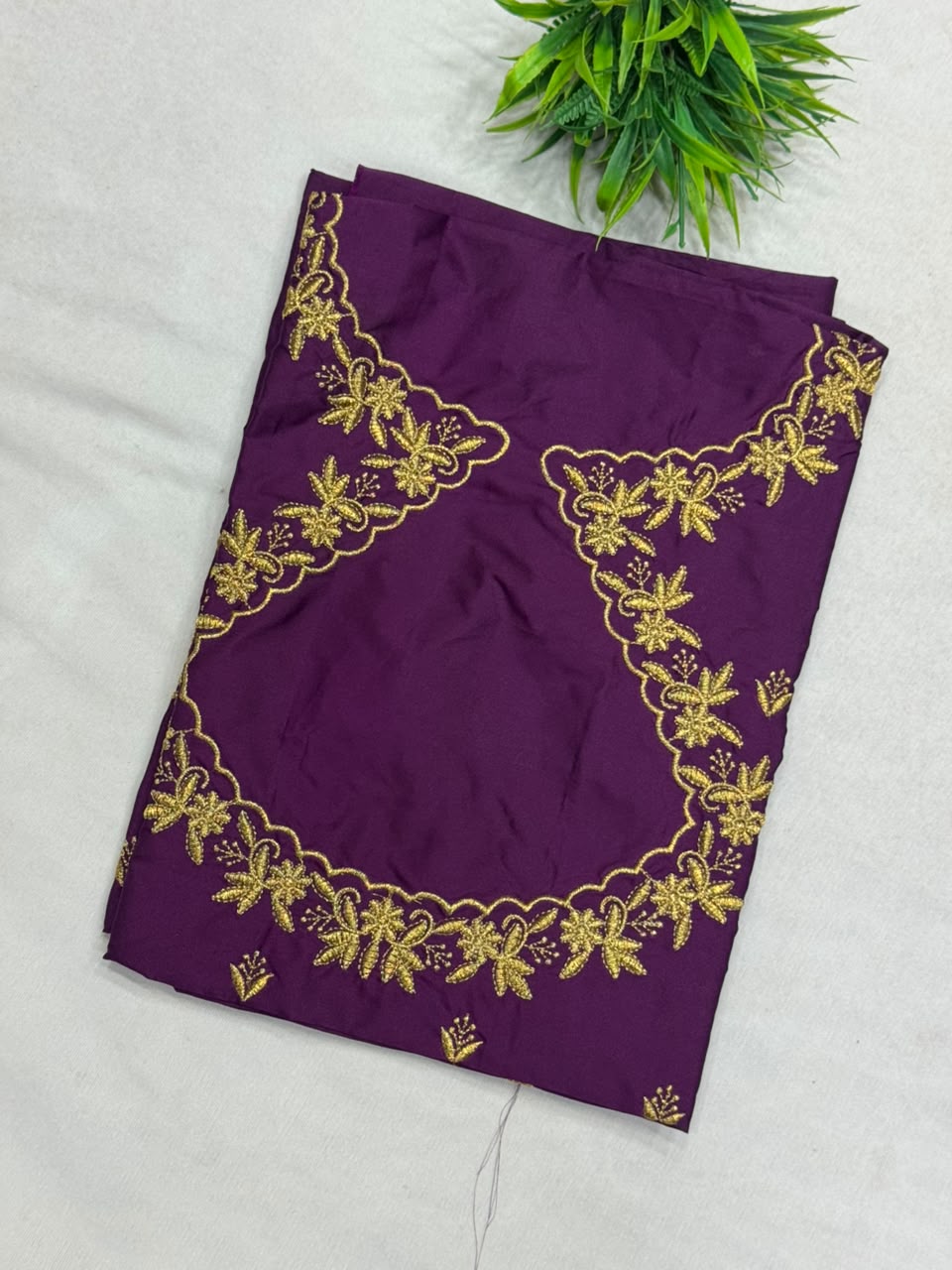Unstitched Designer Work Blouses