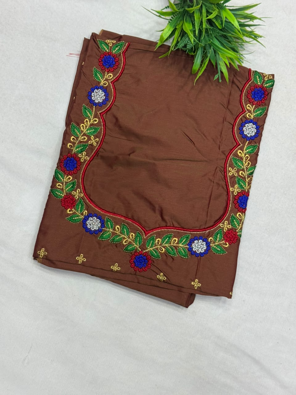 Unstitched Designer Work Blouses