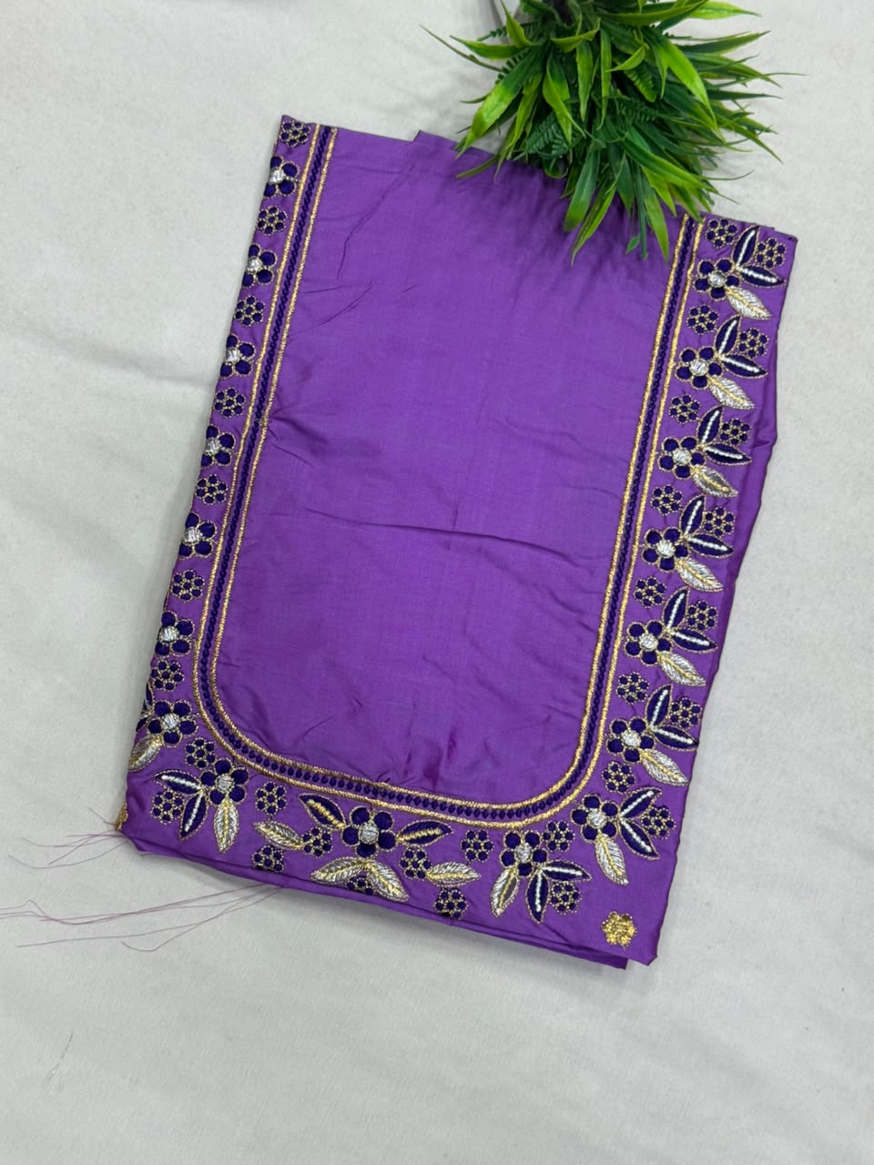 Unstitched Designer Work Blouses