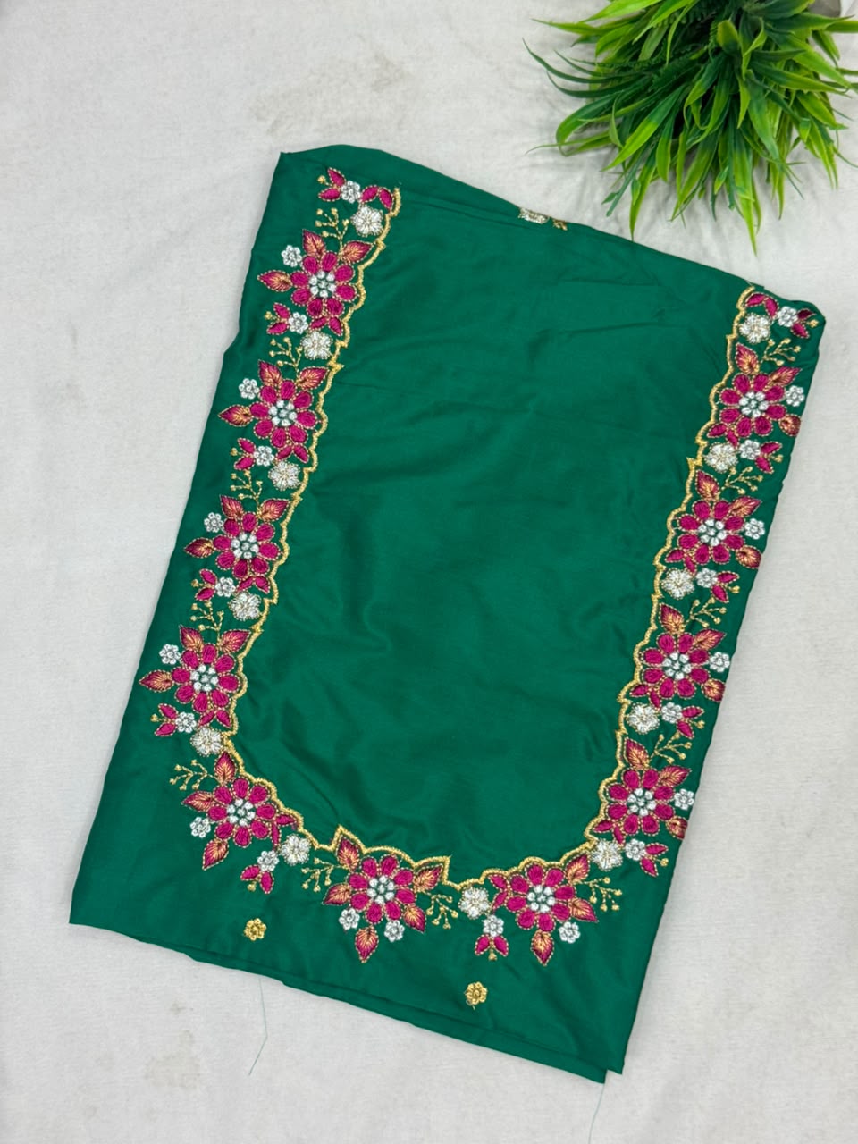 Unstitched Designer Work Blouses
