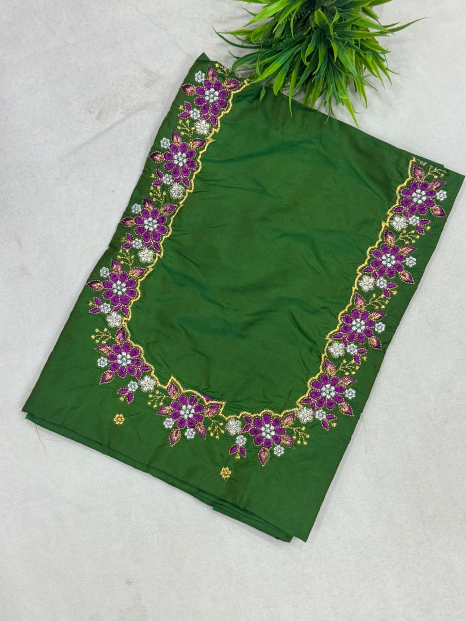 Unstitched Designer Work Blouses