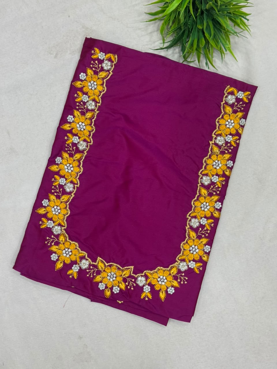 Unstitched Designer Work Blouses