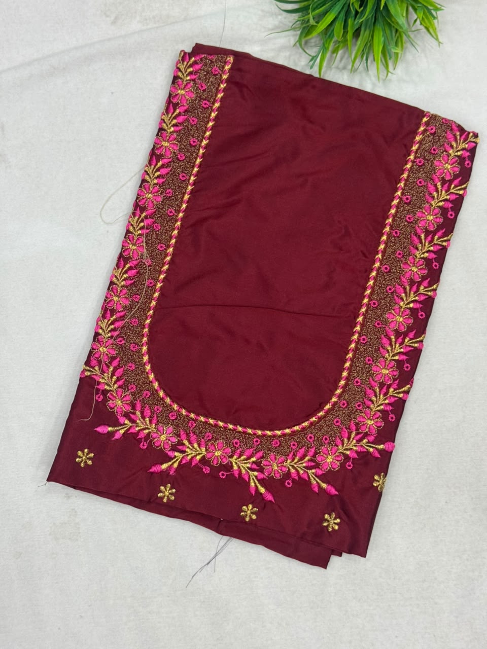 Unstitched Designer Work Blouses