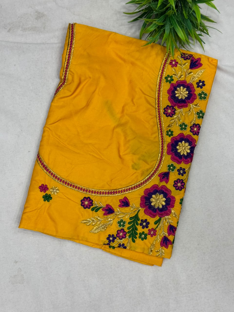 Unstitched Designer Work Blouses